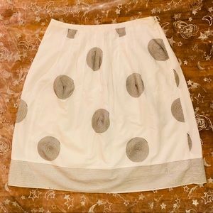 Talbots pleated circle pattern Sz 6P